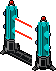Turquoise Sci-Fi Port