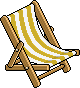 Yellow Deck Chair